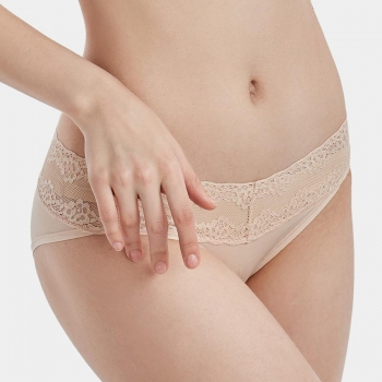 Sexy slight stretch lace mesh panties