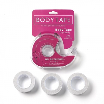 three pc set five meters underwear straps anti slip stickers 1 box +3 volume(width:1.5cm)