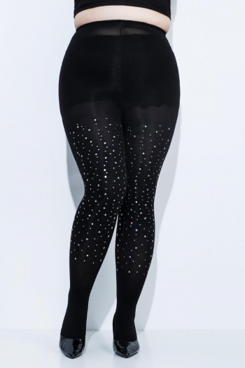 sexy stretch mesh sequin tights