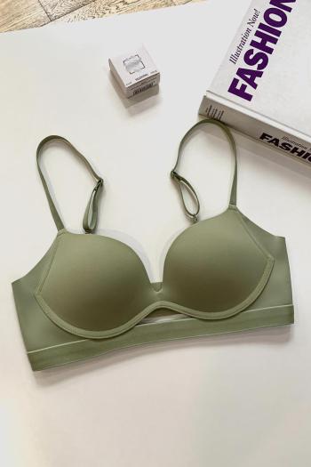 sexy slight stretch smooth surface without trace bra new add color(no underwire)