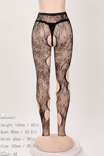 Wholesale Stretch mesh jacquard tights(no panties) GA007337 