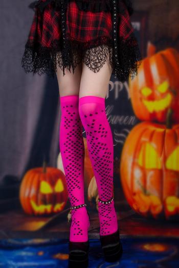 halloween stretch sector combination printing stockings