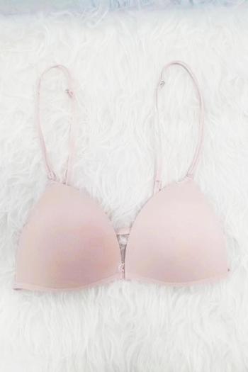 sexy slight stretch traceless thin simple bra