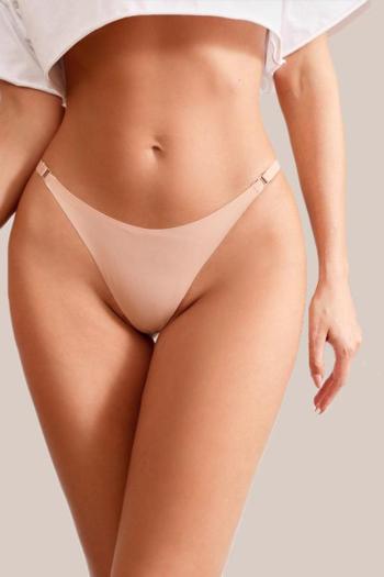sexy stretch exquisite waistband seamless one-piece low-rise thong