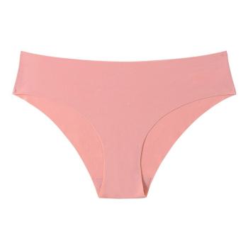 sexy high stretch low-waisted seamless quick drying ice silk panties #2#