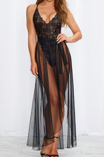 sexy slight stretch lace mesh see-through slim maxi skirt teddy collection