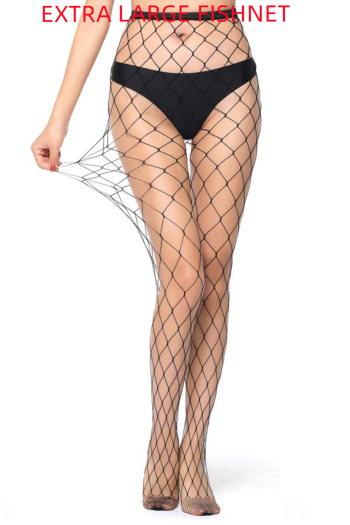 sexy high stretch cut out fishnet 13 colors high waist tights(extra large fishnet)