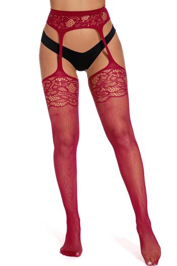 sexy high stretch 3 colors garter fishnet tights