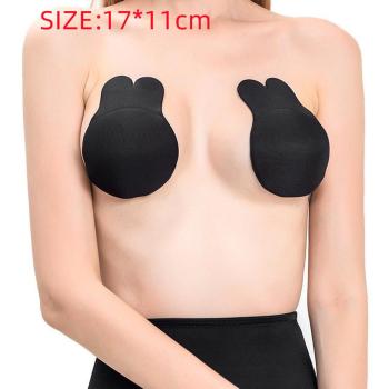 one pair sexy rabbit ear shape invisible nipple stickers(17*11cm)