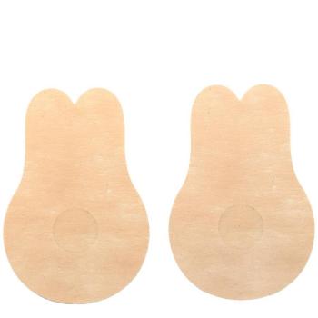 3 pair nude sexy rabbit ear shape invisible nipple stickers(14.5*10cm)