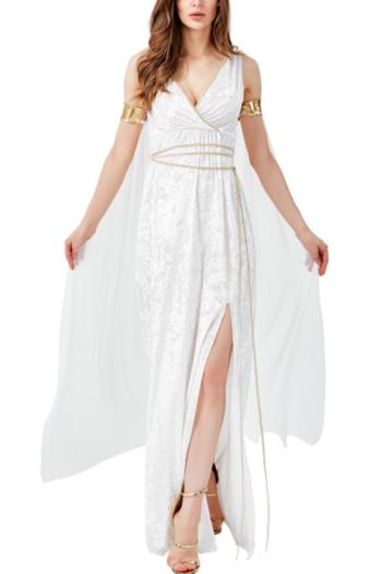 sexy stretch greek goddess costumes(with hair accessories& arm rings& belt)