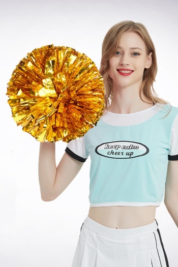 one pc solid color cheerleading flower