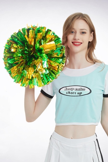 one pc contrast color cheerleading flower#1