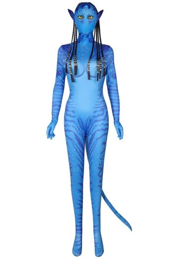 sexy plus size slight stretch zip-up woman's role costumes size run small(contain hair& ear& tail)