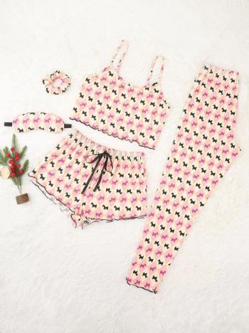 sexy stretch animal prints three piece sets sleepwear(with hair rope&eye mask)