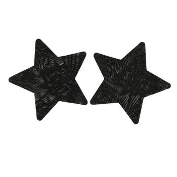 fifty pair lace pentagram shape nipple pad(length:8.2cm)