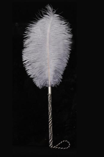 one pc sexy sm ostrich feather stick(length:44cm)