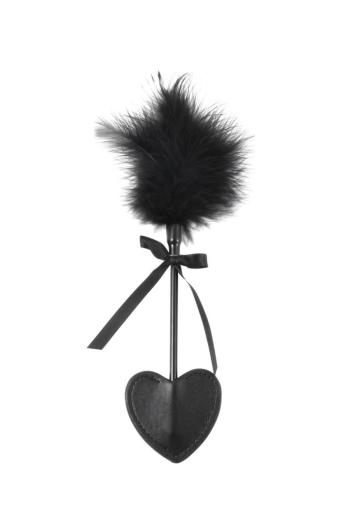 one pc sexy sm bow decor feather heart shape hand clap(length:30cm)