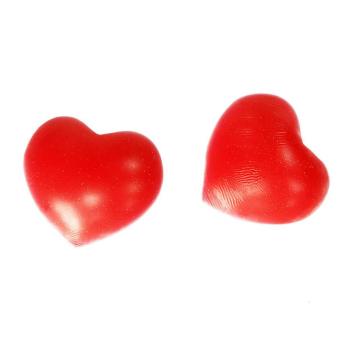 ten pair heart-shaped silica gel nipple pad(length:6cm)