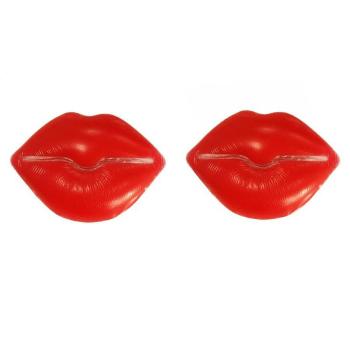 ten pair lip shape silica gel nipple pad(length:7cm)