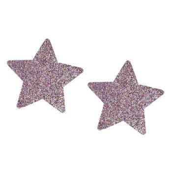 fifty pair glitter pentagram disposable nipple pad(length:8.2cm)