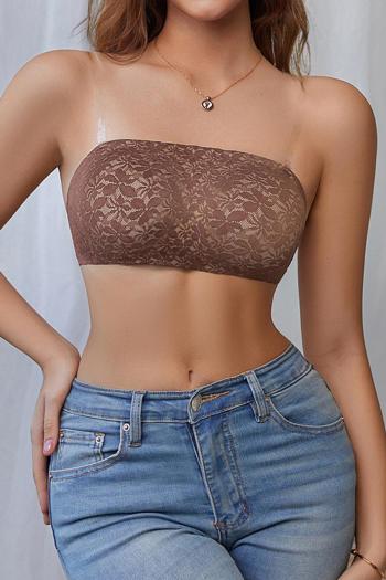sexy slight stretch lace detachable invisible shoulder strap padded bras