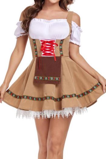 sexy plus size slight stretch bavarian oktoberfest maid costumes