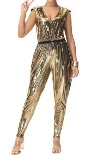 sexy non-stretch holographic v-neck carnival party disco costumes