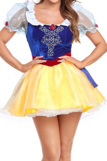 sexy non-stretch snow white costumes(with hair hoop)