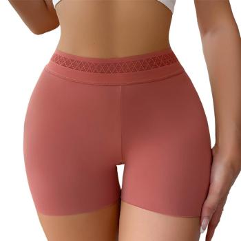 sexy slight stretch solid color 4 colors butt lift tummy tightening boxer briefs