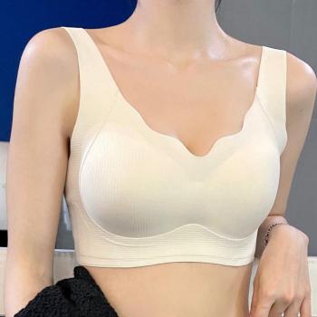 sexy plus size slight stretch traceless breathable thin bra size run small