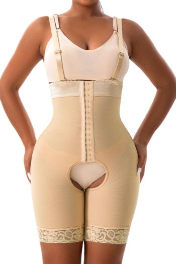 sexy plus size stretch sling lace breasted shapewear (with removable hip pad)
