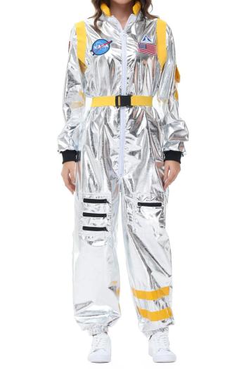 non-stretch halloween astronaut costumes(with belt)