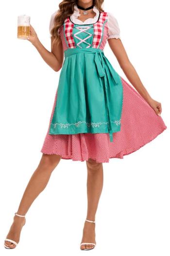 plus size non-stretch 5 colors oktoberfest maid costumes