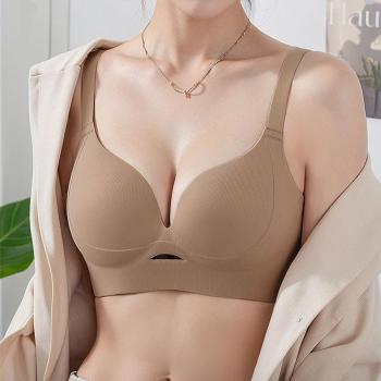 slight stretch traceless solid color breathable padded bras(size runs small)
