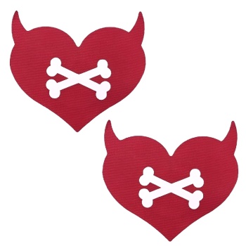 fifty pair halloween sexy self-adhesive disposable nipple pad