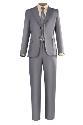 plus size non-stretch three-piece set joker costumes(with tie)