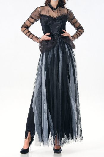 halloween non-stretch ghost bride costumes