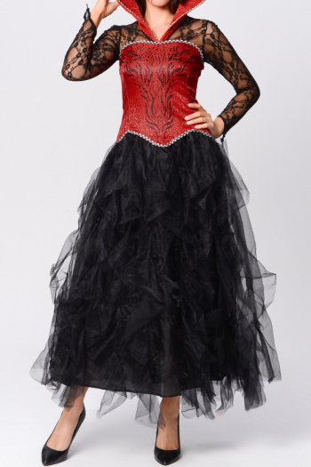 halloween non-stretch hell goddess costumes(with hair hoop)