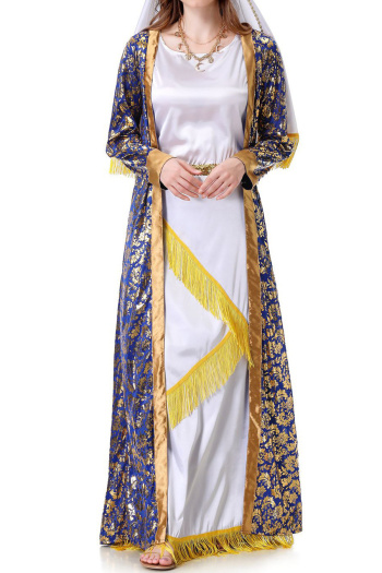 halloween non-stretch greek goddess costumes(with headdress)