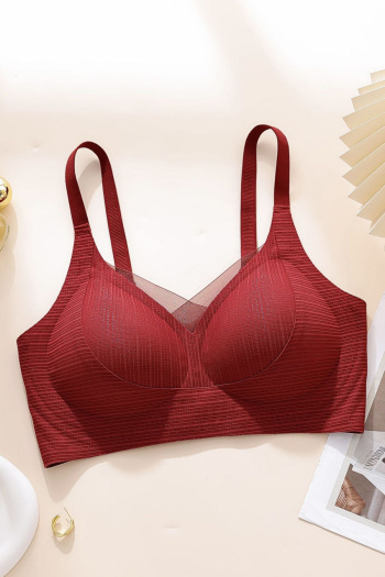 plus size stretch breathable traceless padded bras(size run small)