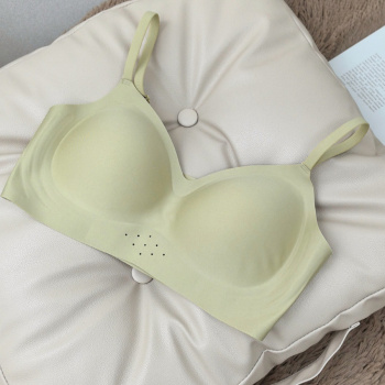 stretch solid color 5 colors traceless padded bras(size run small)