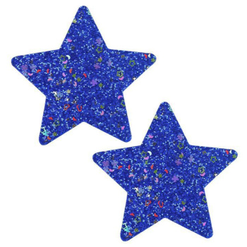50 pair sexy glitter pentagram shape disposable nipple pad(length:8.2 cm)