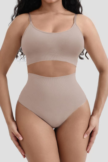 slight stretch solid color sling padded bras sets