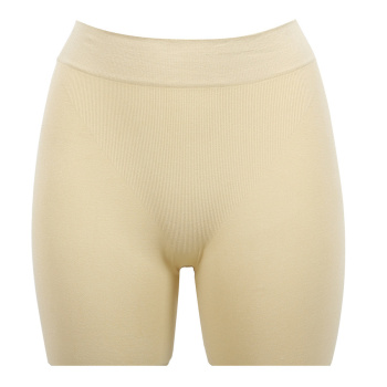 sexy high stretch pure color hollow out lift hip shapewear shorts