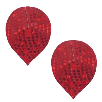 twenty pair sexy water drop shape nipple pad(length:8 cm)