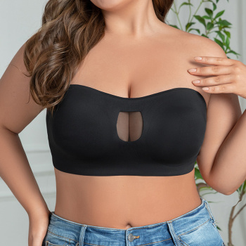sexy high stretch non-slip tube top seamless thin bra