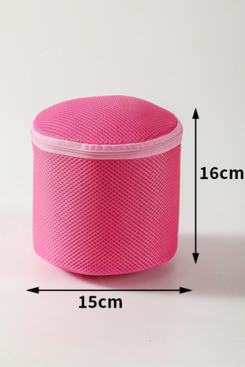 one pc new 3 colors machine washable cylinder underwear washing net bag