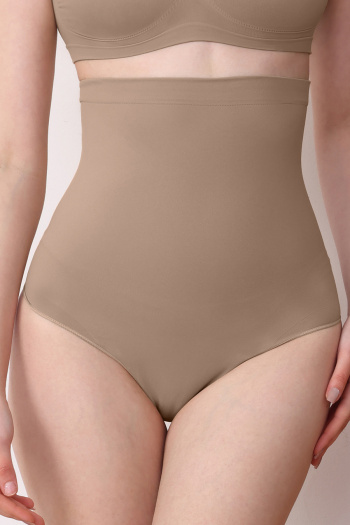 sexy high stretch solid color high waist tighten abdomen shapewear