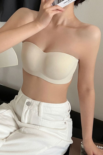 sexy slight stretch 4 colors tube design padded bras(asia size)